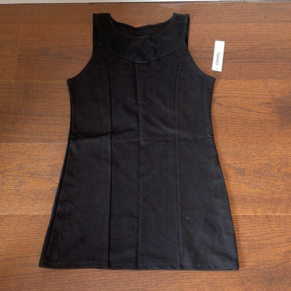 NWT Cheryl Kids Girls Black Dress Size 16